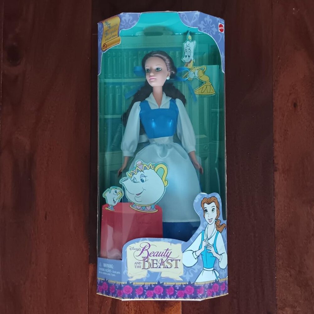 DISNEY Doll BELLE Beauty and the Beast 1999 Vintage Boxed Never Opened